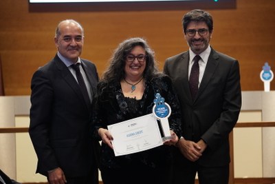 Karina Gibert, directora d'IDEAI premiada amb el Premio Nacional de Ingeniería Informática en Divulgación Digital 2022